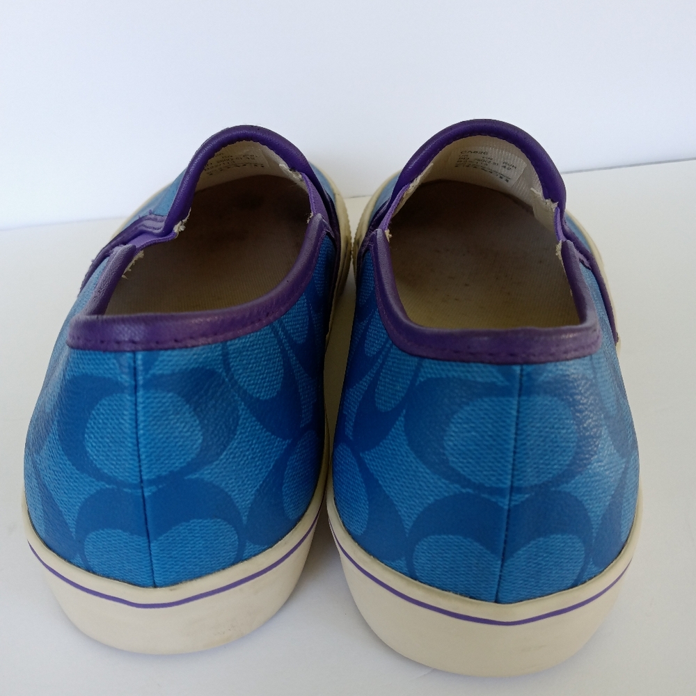 Coach Mens Slip On Skate Sneaker Loafer 9D - Picture 9 of 12